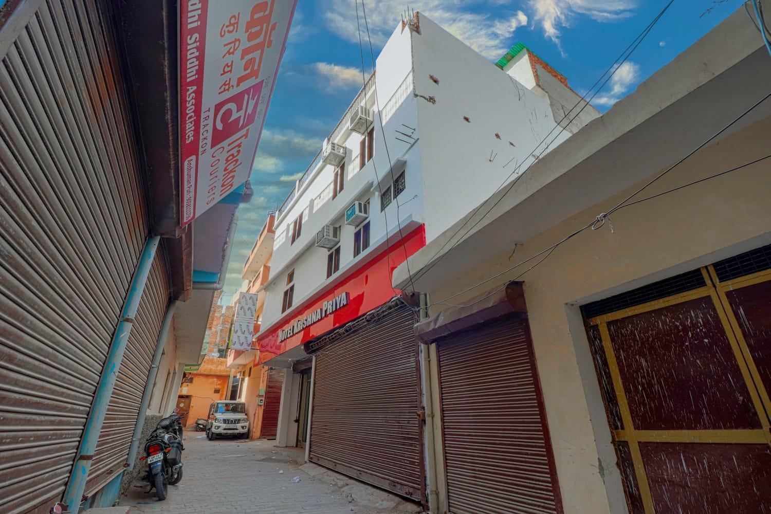 Hotel Krishna Priya Haridwār Eksteriør billede